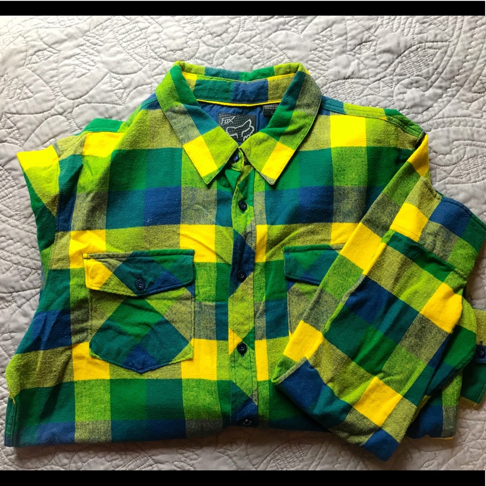 Fox Racing Flannel Long Sleeve